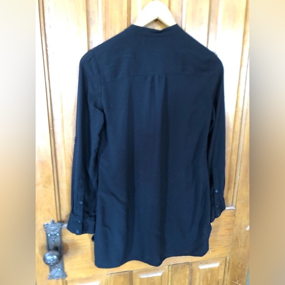 Smart Set Black Button-Up Blouse - Picture 5 of 13